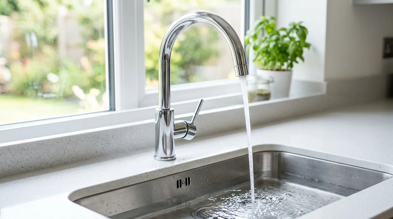 Local Plumbing Master Pros same day plumber fixing a faucet in Edgemoor, DE